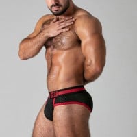 Locker Gear LK0525 Push It Brief Red