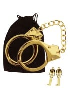 Taboom Gold Plated BDSM Handcuffs