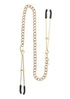 Taboom Tweezers with Chain Gold