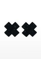 Samolepky na bradavky Taboom Nipple X Covers červené