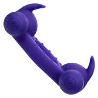 Vibračný erekčný krúžok CalExotics Silicone Rechargeable Triple Orgasm Enhancer