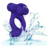 CalExotics Silicone Rechargeable Triple Orgasm Enhancer