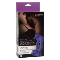 Vibrační erekční kroužek CalExotics Silicone Rechargeable Triple Orgasm Enhancer