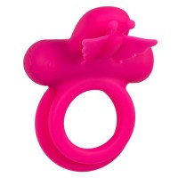 CalExotics Silicone Rechargeable Butterfly Dual Ring