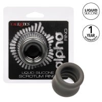 Natahovač varlat CalExotics Alpha Liquid Silicone Scrotum Ring