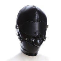 Kukla Slave4master Mouth Gag Full Gimp Hood