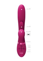 Vive Kura Multifunctional Vibrator Pink