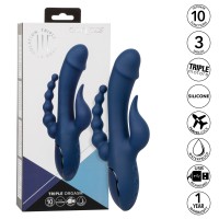 Vibrátor s trojí stimulací CalExotics III Triple Orgasm