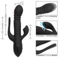 Vibrátor s trojí stimulací CalExotics III Triple Euphoria