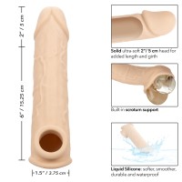 Návlek na penis CalExotics Performance Maxx Life-Like Extension 8″ tělový