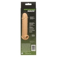 Návlek na penis CalExotics Performance Maxx Life-Like Extension 8″ tělový