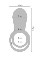 Vibrátor pro páry Xocoon Couples Vibrator Ring