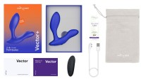 We-Vibe Vector+ Prostate Massager Charcoal Black