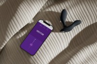 We-Vibe Vector+ Prostate Massager Charcoal Black