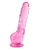 Lola Games Intergalactic Luminous Jelly Dildo Pink