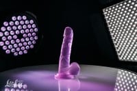 Lola Games Intergalactic Luminous Jelly Dildo Purple