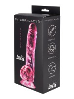 Gélové dildo Lola Games Intergalactic Luminous ružové