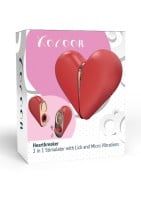 Xocoon Heartbreaker Clitoral and Nipple Stimulator