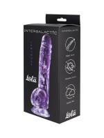 Gélové dildo Lola Games Intergalactic Luminous fialové