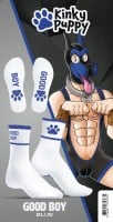 Kinky Puppy Good Boy Socks Red