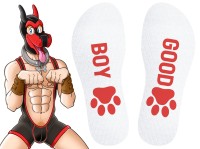 Kinky Puppy Good Boy Socks Blue