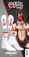 Kinky Puppy Good Boy Socks Black