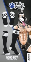 Kinky Puppy Good Boy Big Socks Red