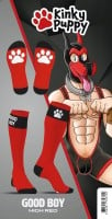 Kinky Puppy Good Boy Big Socks Black