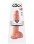 King Cock 10″ Realistic Dildo with Balls