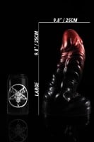 Dildo Twisted Beast Behemoth Demon Blood (Ombre) veľké