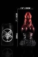 Dildo Twisted Beast Uriens Demon Blood (Ombre) malé