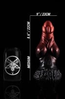 Dildo Twisted Beast Uriens Demon Blood (Ombre) střední