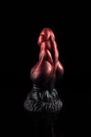 Dildo Twisted Beast Uriens Demon Blood (Ombre) střední