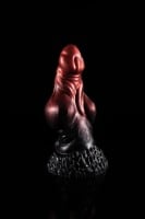 Dildo Twisted Beast Uriens Demon Blood (Ombre) střední