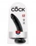 Realistické dildo King Cock 7″ čierne