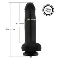 Dildo so semenníkmi Hismith HSA122