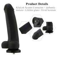 Hismith HSA122 Dildo with Balls