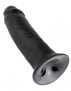 King Cock 10″ Black Realistic Dildo