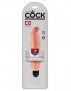 Vibračné dildo King Cock 7″ Stiffy