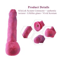 Dildo so semenníkmi Hismith HSA121