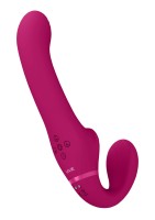 Vive AI Vibrating Strapless Strap-On Pink