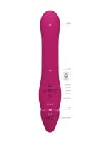 Vive AI Vibrating Strapless Strap-On Purple