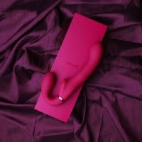 Vibračné vkladacie dildo Vive AI ružové