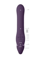 Vive AI Vibrating Strapless Strap-On Purple