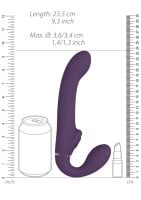 Vive AI Vibrating Strapless Strap-On Purple