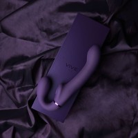 Vibrační vkládací dildo Vive AI fialové