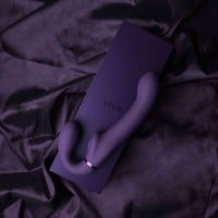 Vive AI Vibrating Strapless Strap-On Purple