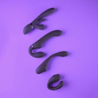 Vive AI Vibrating Strapless Strap-On Purple