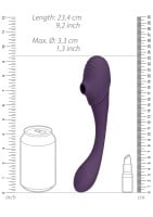 Vive Mirai Double Sided Vibrator Purple