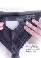 Ouch! Vibrating Strap-on Brief